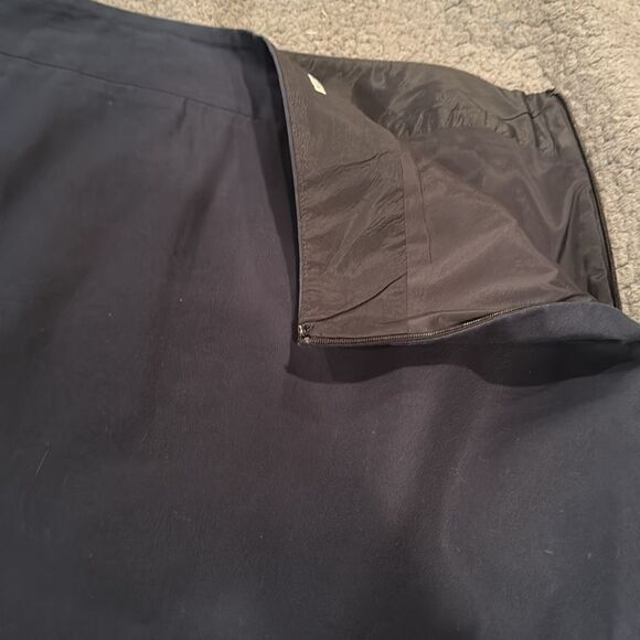 Banana Republic Stretch  Navy Mini Skirt Size 10 - Picture 6 of 8